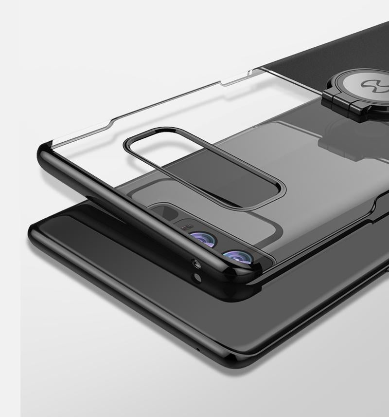 Luxury Two-color Case cute clear PC back cover for Galaxy Note 8