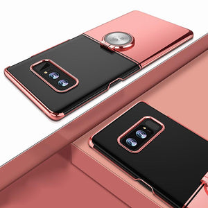 Luxury Two-color Case cute clear PC back cover for Galaxy Note 8