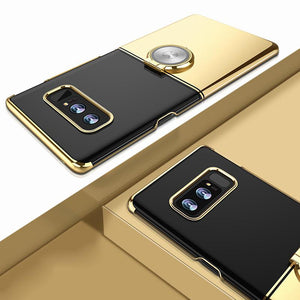 Luxury Two-color Case cute clear PC back cover for Galaxy Note 8