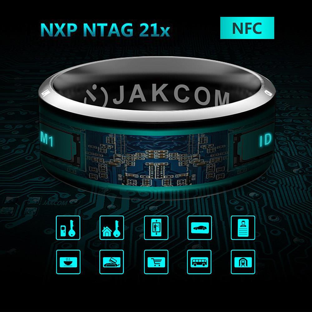 Original Smart Ring Wear New Technology Magic Finger NFC Ring for Mobile Phone