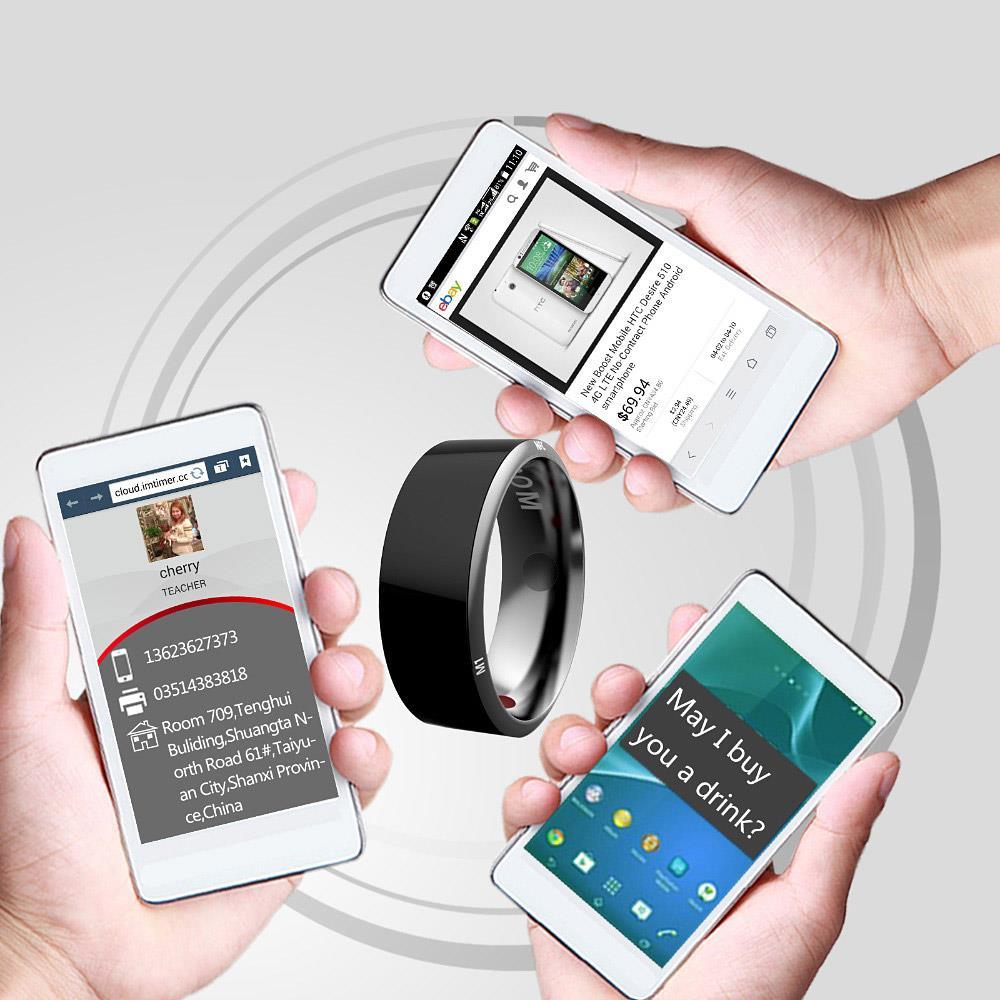 Original Smart Ring Wear New Technology Magic Finger NFC Ring for Mobile Phone