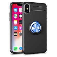 Load image into Gallery viewer, Car Holder Stand Magnetic Bracket Case Finger Ring TPU Case For iPhone