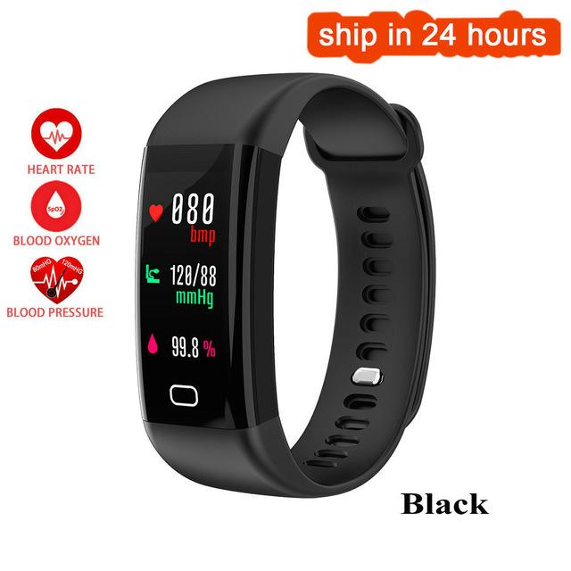 Hold Waterproof Smart Bracelet Heart Rate Monitor Blood Pressure Fitness Tracker Smartband Sport Watch for phone
