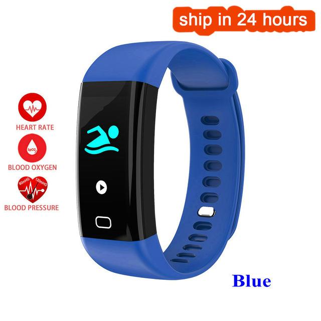 Hold Waterproof Smart Bracelet Heart Rate Monitor Blood Pressure Fitness Tracker Smartband Sport Watch for phone