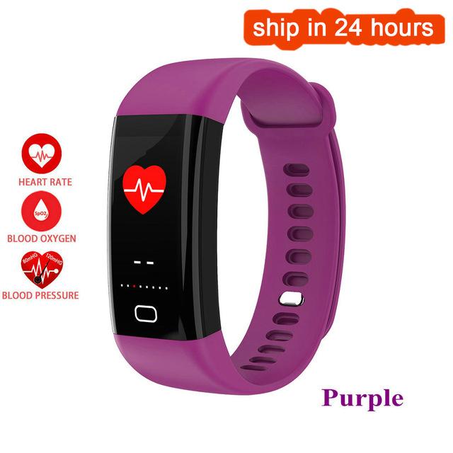 Hold Waterproof Smart Bracelet Heart Rate Monitor Blood Pressure Fitness Tracker Smartband Sport Watch for phone