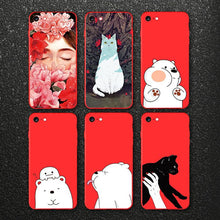 Charger l&#39;image dans la galerie, 2018 New Ultra Thin Red Cute Phone Cases