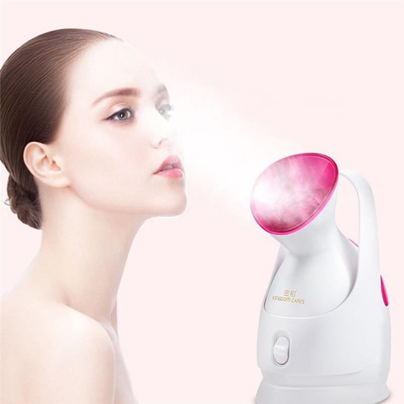 Face Steamer IonThermal Sprayer Facial Skin Care Tools Spa Moisturizing Hot Mist Facial Humidifier Face Steamer Cleanser