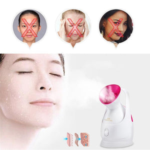 Face Steamer IonThermal Sprayer Facial Skin Care Tools Spa Moisturizing Hot Mist Facial Humidifier Face Steamer Cleanser
