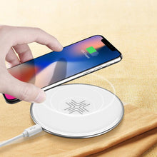 Charger l&#39;image dans la galerie, 10W Wireless Charger , Qi Fast Wireless Charging Pad LED Breathing Light For iPhone X8 Samsung Note 8 S8 S7 S6 *47% OFF* - ColaPa - Discover Hot Mobile Accessories Online