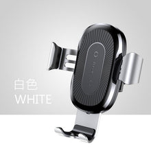 Load image into Gallery viewer, Car Mount Qi Wireless Charger For iPhone X 8 Plus Quick Charge Fast Wireless Charging Car Holder Stand For Samsung S9 S8