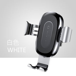 Car Mount Qi Wireless Charger For iPhone X 8 Plus Quick Charge Fast Wireless Charging Car Holder Stand For Samsung S9 S8