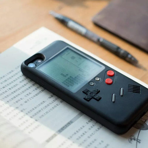 Tetris Phone Cases Play Blokus Game Console Cover Protective Gift Fitted Case for iPhone