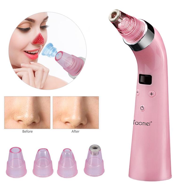 Electric Facial Face Pore Cleanser Comedo Sucker Blackhead Eliminator Acne Removal Vacuum Suction Face Skin Care Beauty Device