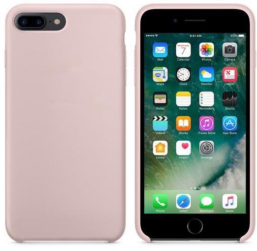 Original Silicone Case For iphone 7 For Apple case For iPhone 8 Plus Cover For iPhone X