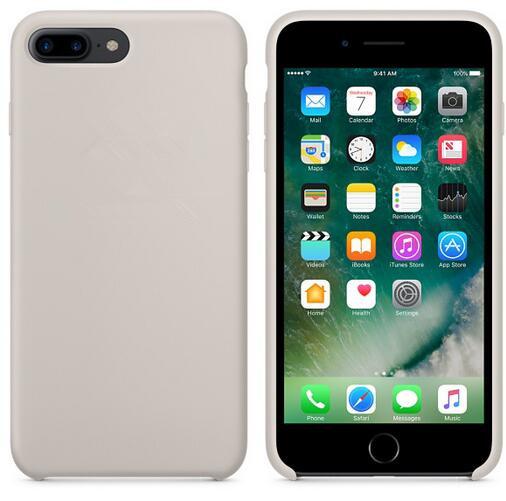 Original Silicone Case For iphone 7 For Apple case For iPhone 8 Plus Cover For iPhone X