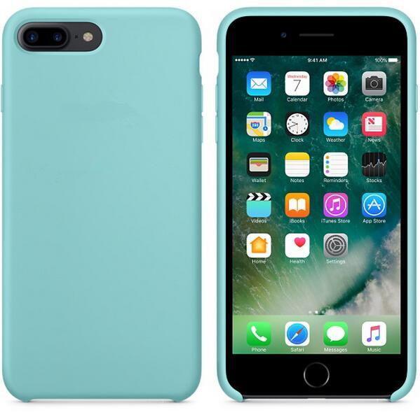 Original Silicone Case For iphone 7 For Apple case For iPhone 8 Plus Cover For iPhone X
