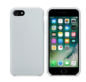 Original Silicone Case For iphone 7 For Apple case For iPhone 8 Plus Cover For iPhone X