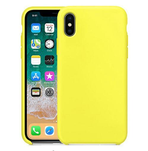 Original Silicone Case For iphone 7 For Apple case For iPhone 8 Plus Cover For iPhone X