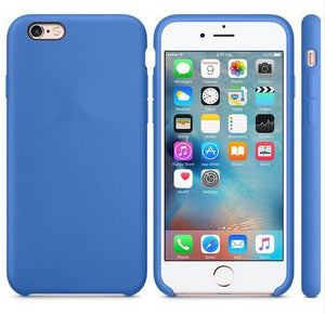 Original Silicone Case For iphone 7 For Apple case For iPhone 8 Plus Cover For iPhone X