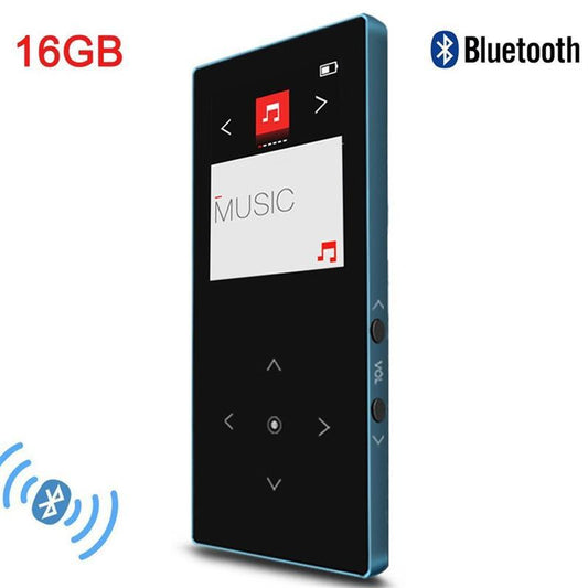 Bluetooth4.1 mp3 player Ultra thin 8GB/16GB MP3 Music Player 1.8 Inch Color Screen Lossless Sound with FM