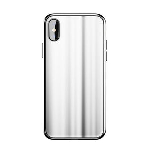Luxury Plating Tempered Glass For iPhone X