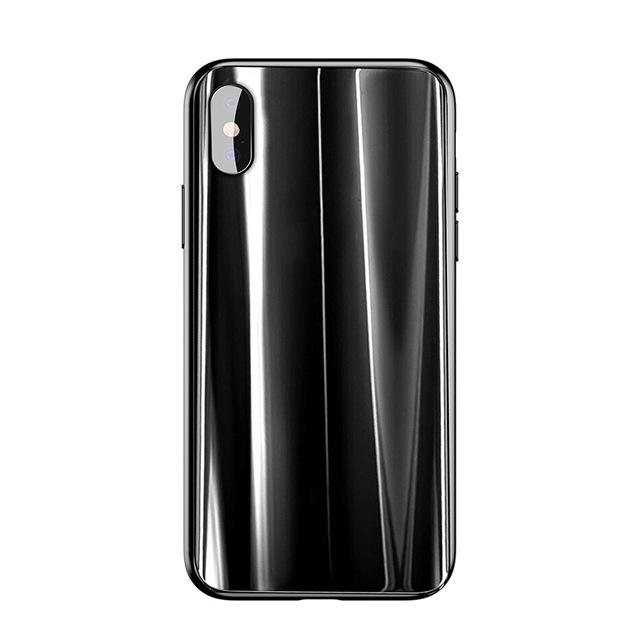 Luxury Plating Tempered Glass For iPhone X