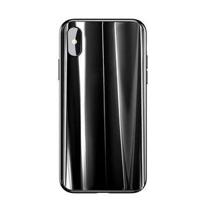 Luxury Plating Tempered Glass For iPhone X