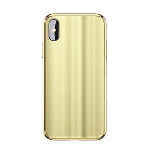 Luxury Plating Tempered Glass For iPhone X