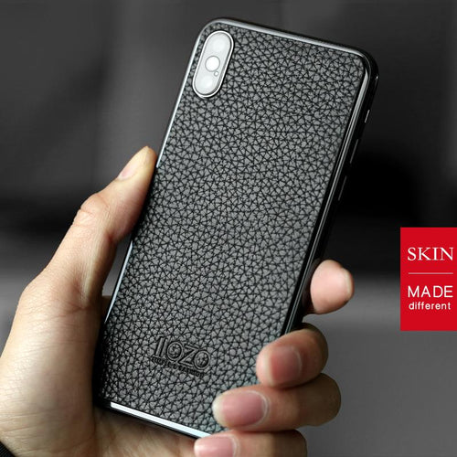 Luxury Leather Back Body Sticker Skin For iphone X 7 8 7plus 8plus Protector Film Mobile Phone Stickers for iphone X 10