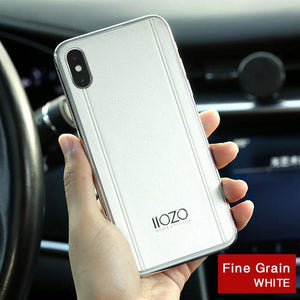 Luxury Leather Back Body Sticker Skin For iphone X 7 8 7plus 8plus Protector Film Mobile Phone Stickers for iphone X 10