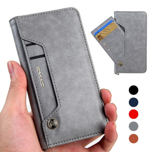 Leathe Flip Case For iPhone