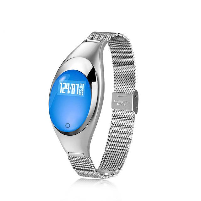 Fashion Women Smart Watch With Blood Pressure Heart Rate Monitor Fitness Tracker Wristband For Android IOS reloj inteligente