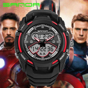 Outdoors Watch Waterproof Calendar S Shock Men Military Army Sport Clock New G Style Digital Dual Time Wrist watches