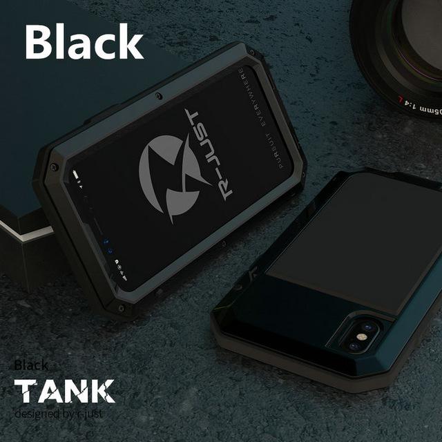 LUXURY RUGGED ARMOR SHOCKPROOF METAL ALUMINUM PHONE CASE