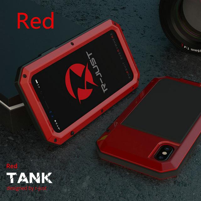 LUXURY RUGGED ARMOR SHOCKPROOF METAL ALUMINUM PHONE CASE