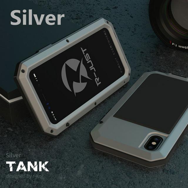 LUXURY RUGGED ARMOR SHOCKPROOF METAL ALUMINUM PHONE CASE