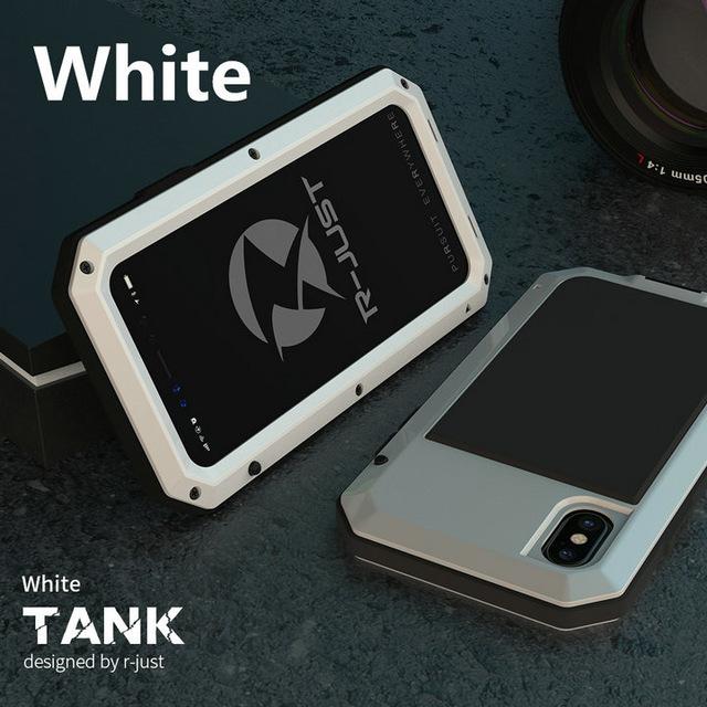 LUXURY RUGGED ARMOR SHOCKPROOF METAL ALUMINUM PHONE CASE