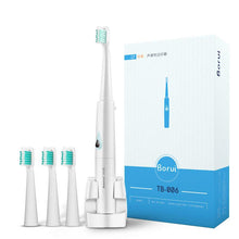 Load image into Gallery viewer, Sonic Electric Toothbrush Adult Oral Hygiene Wireless Rechargeable Ultrasonic Tooth Brush With 3 Replacement Brush Heads