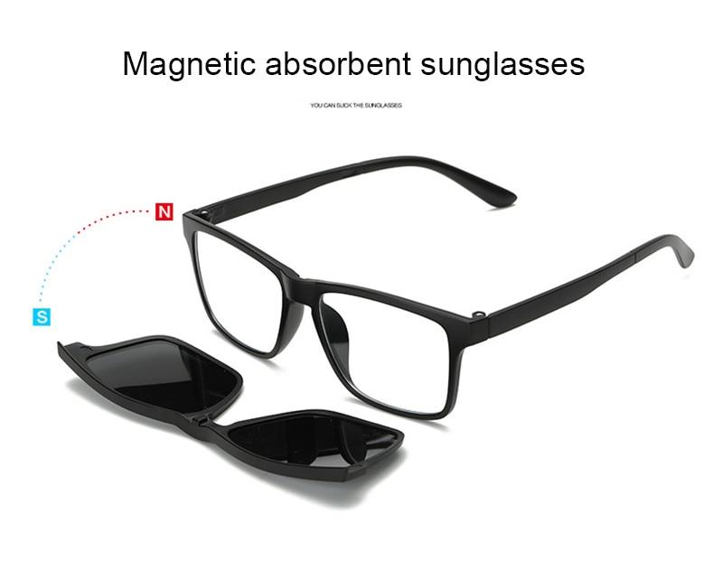 5 IN 1 MAGNETIC LENS SWAPPABLE SUNGLASSES