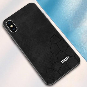 Luxury Original Fabric Shockproof Matte Hard Back Cover For iphone XS Max Case
