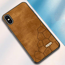 Load image into Gallery viewer, Luxury Original Fabric Shockproof Matte Hard Back Cover For iphone XS Max Case
