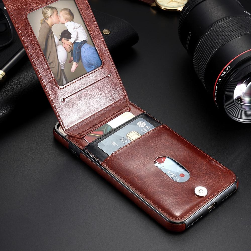 Retro Flip Cover  Card Slot Holder Phone Cases For iPhone XS XS Max XR Plus