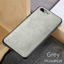 Load image into Gallery viewer, New Fabric Ultra-thin Canvas Silicon Phone Case For iphone  X Xs Max Xr