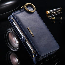 Load image into Gallery viewer, Luxury Retro Wallet Phone Case