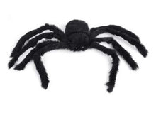 Charger l&#39;image dans la galerie, 2018 New Halloween Horrible Big Black Furry Fake Spider  Creep Trick Or Treat Halloween Decoration