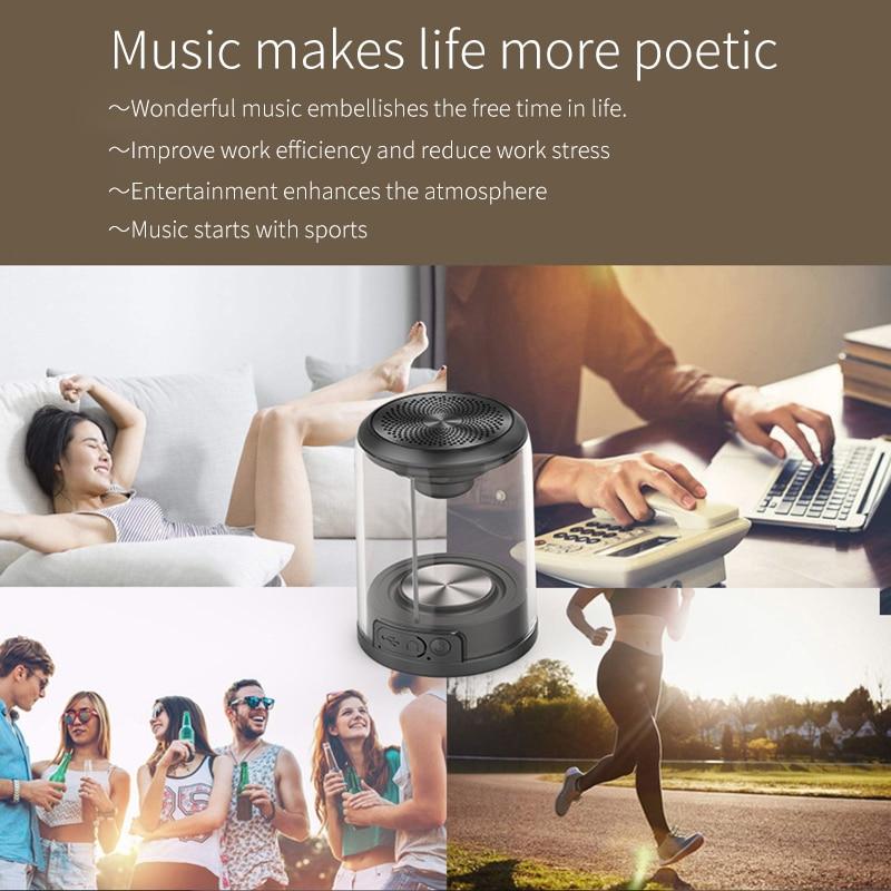 Rechargeable Portable  Waterproof Wireless Stereo Magnetic Suction Mini Outdoor Bluetooth Speakers