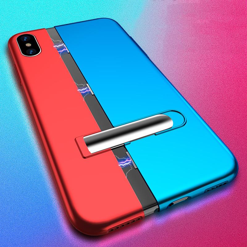Luxury PC hard shell Magnetic bracket Case For iPhone XR XS