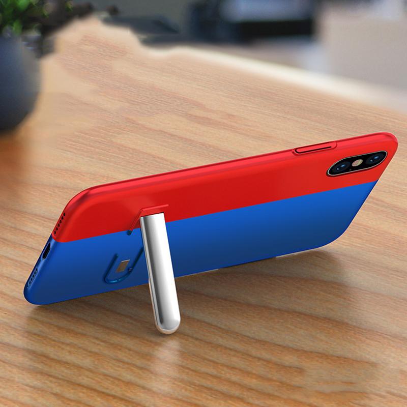 Luxury PC hard shell Magnetic bracket Case For iPhone XR XS