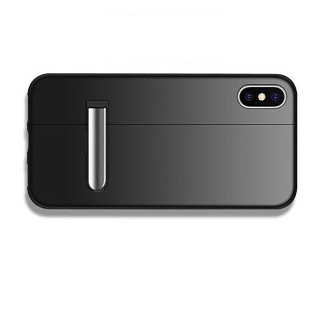 Luxury PC hard shell Magnetic bracket Case For iPhone XR XS