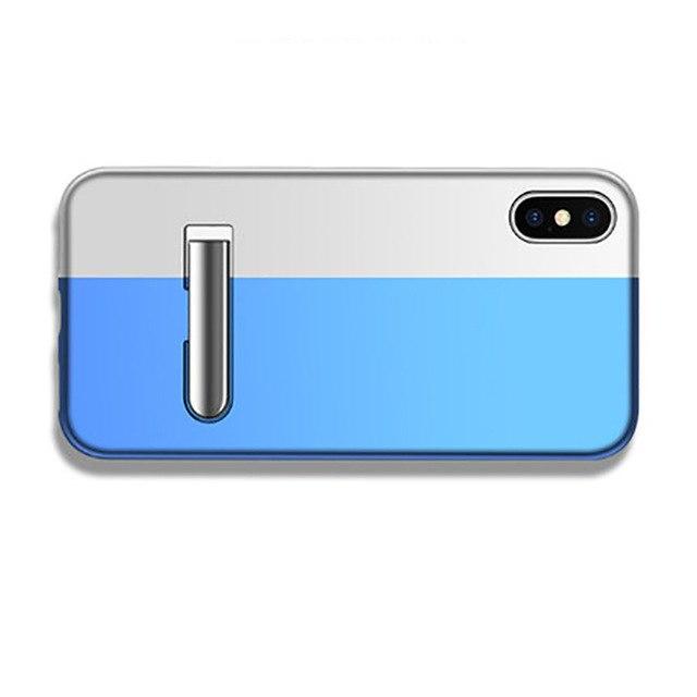 Luxury PC hard shell Magnetic bracket Case For iPhone XR XS